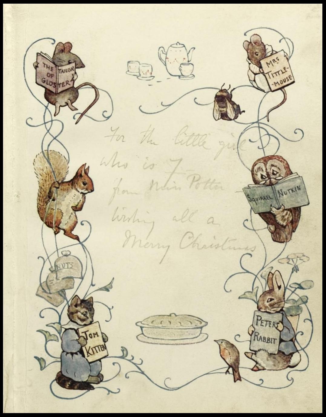 illustration art children book beatrix potter