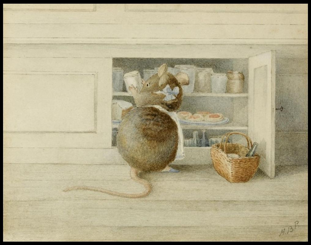 illustration art children book beatrix potter