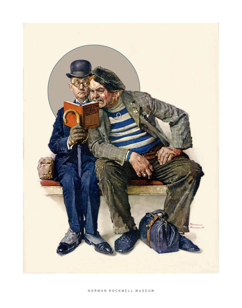 norman rockwell books and reading