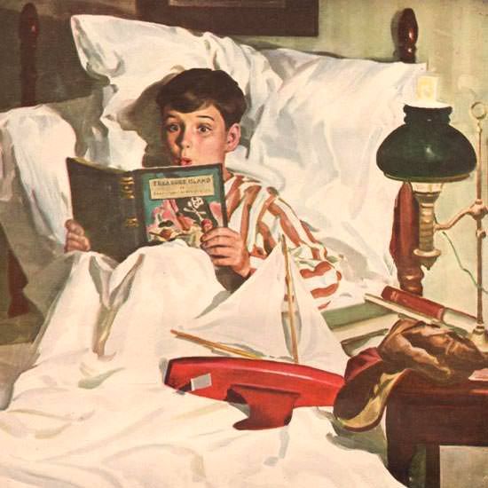 norman rockwell books and reading