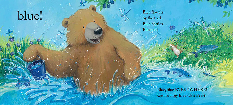 Bear-sees-colors 4 jane chapman book illustrations