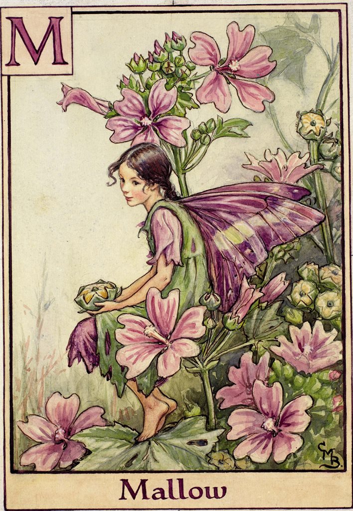 Cicely Mary Barker alphabet fairies bookmarin