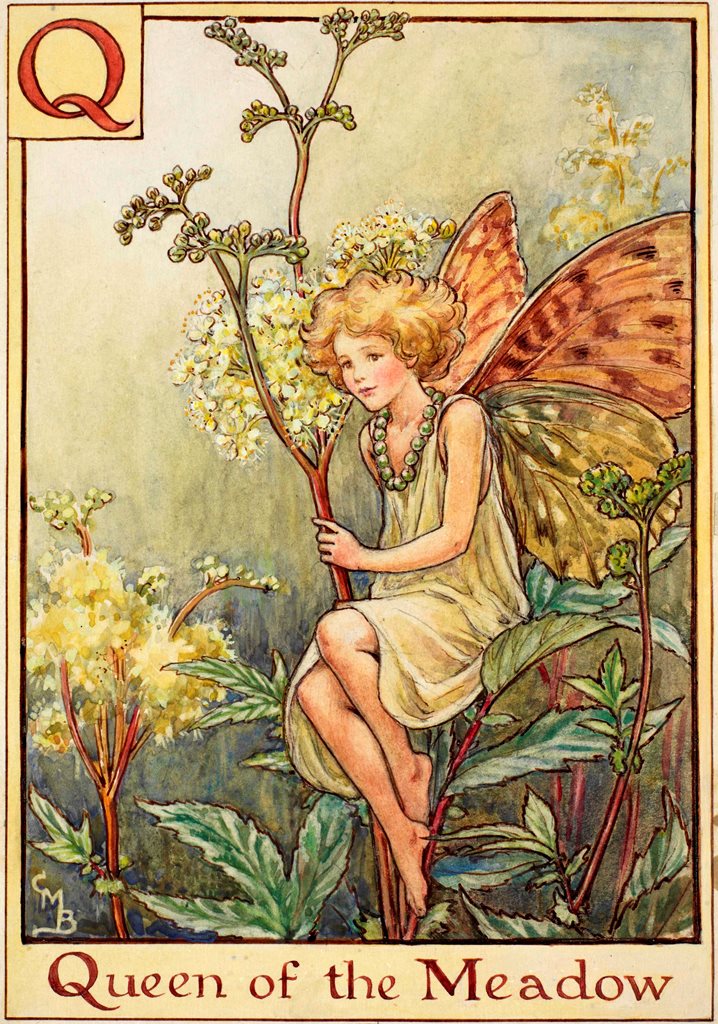 Cicely Mary Barker alphabet fairies bookmarin