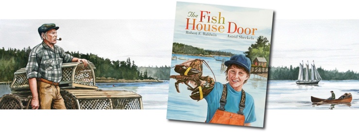 astrid sheckels book illustration Fish House Door cover