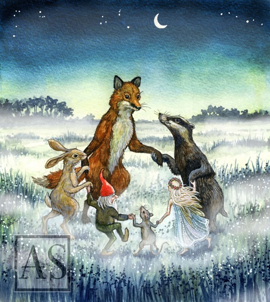 astrid sheckels book illustration Midsummer Night