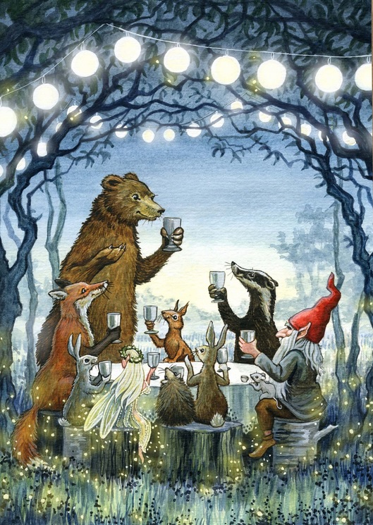 astrid sheckels book illustration MoonlightFeast