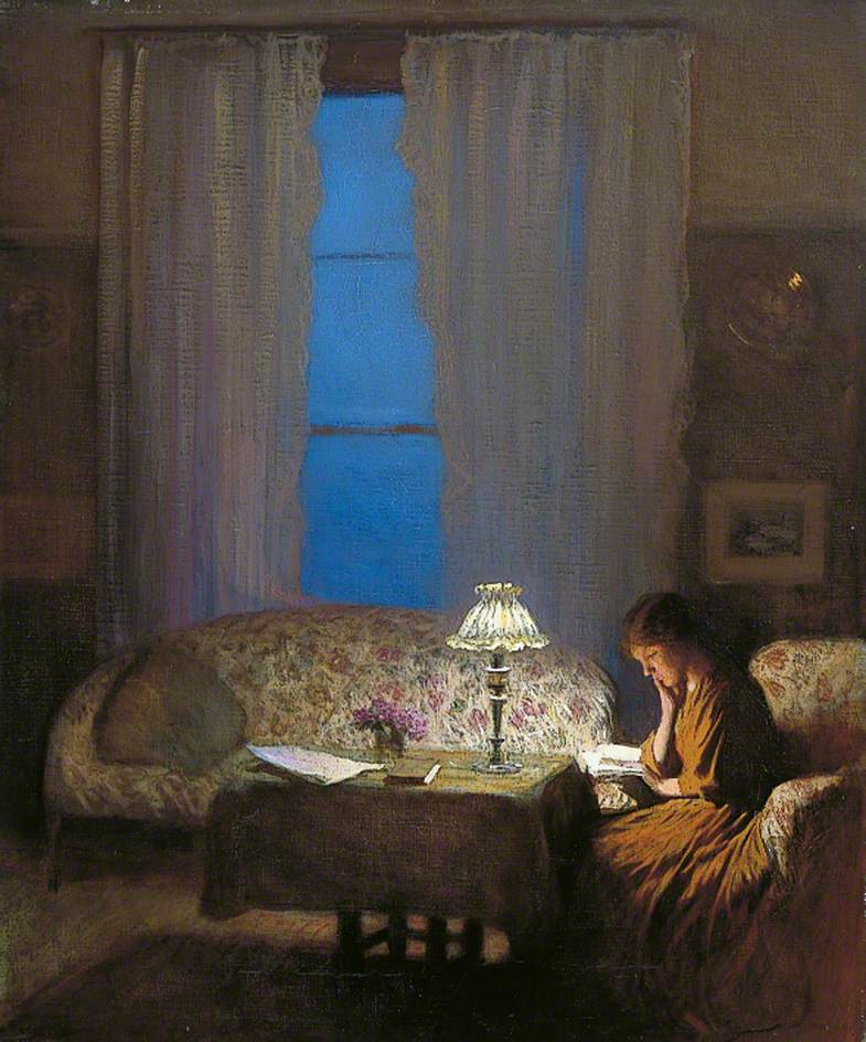 George Clausen bookmarin bookart