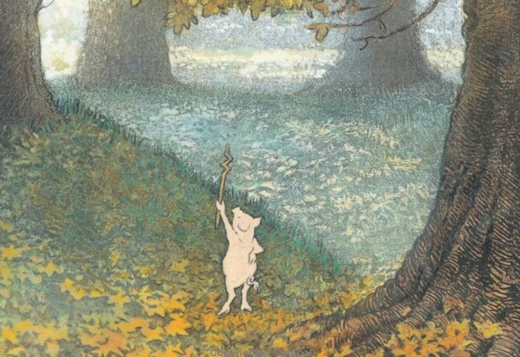 inga moore art book illustrations bookmarin