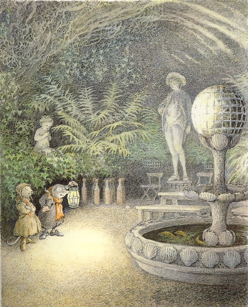 inga moore art book illustrations bookmarin