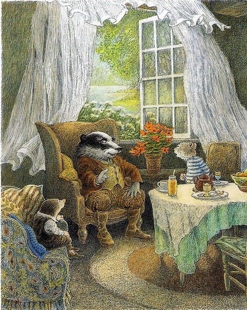 inga moore art book illustrations bookmarin