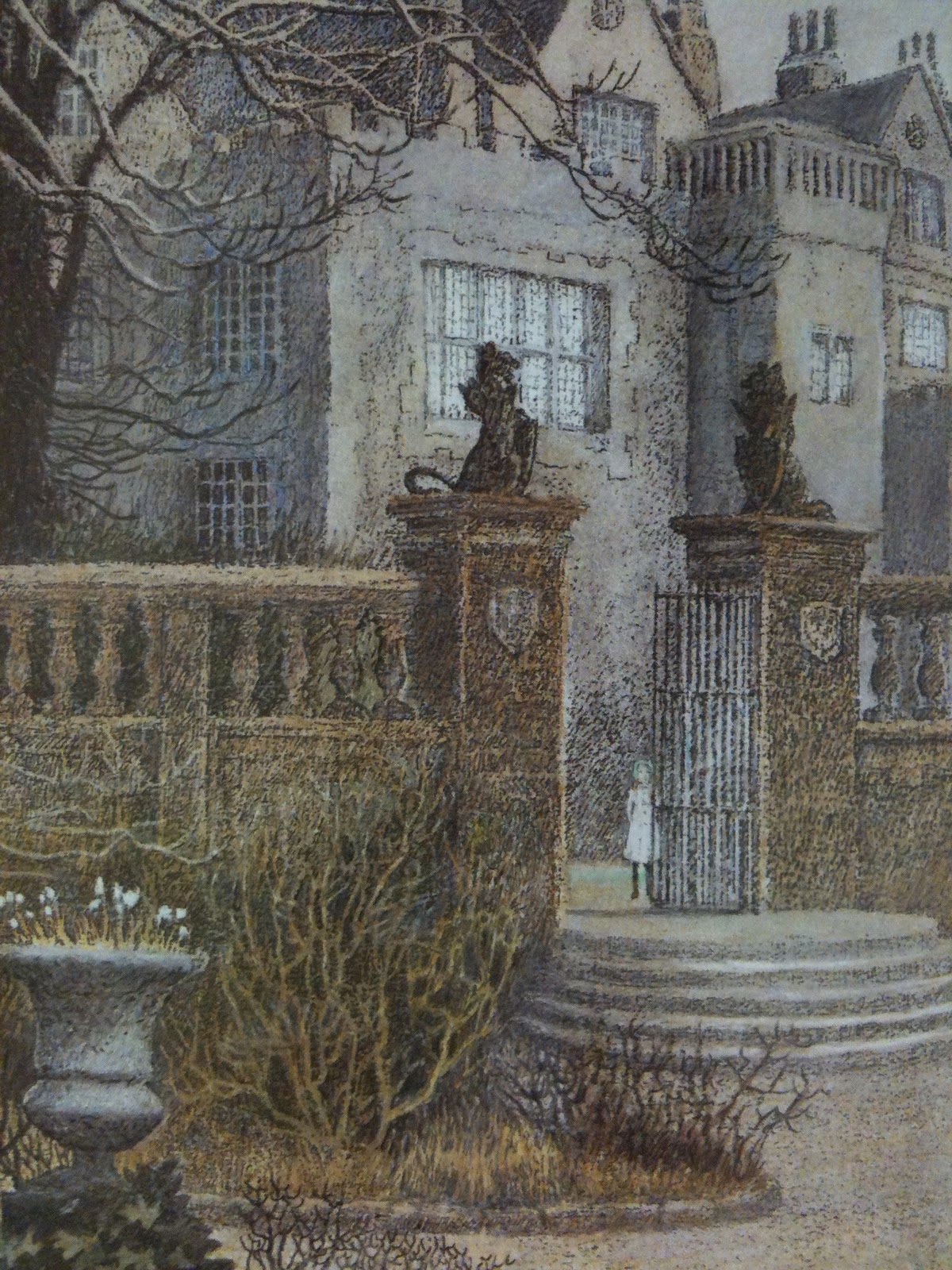 inga moore art book illustrations bookmarin
