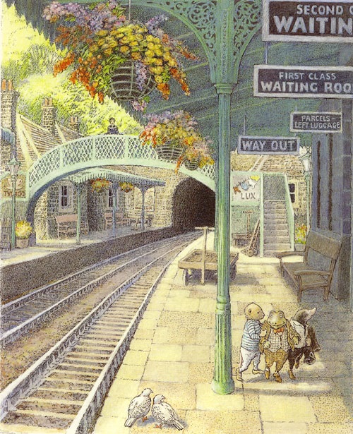 inga moore art book illustrations bookmarin