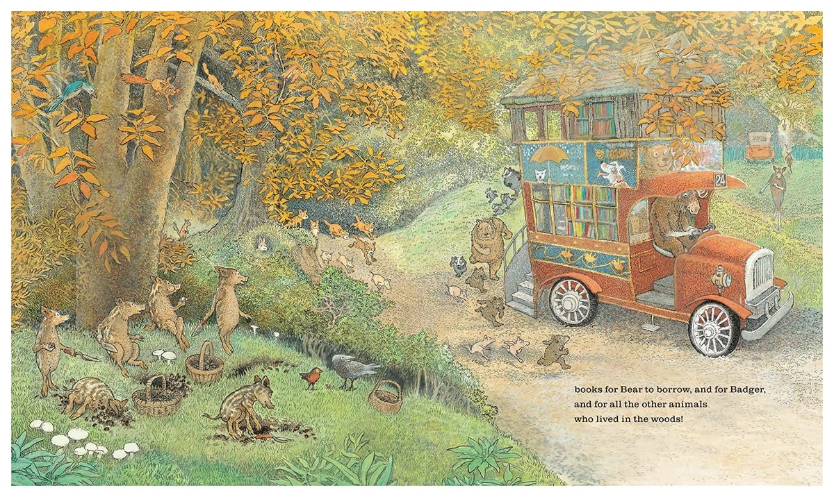 inga moore art book illustrations bookmarin