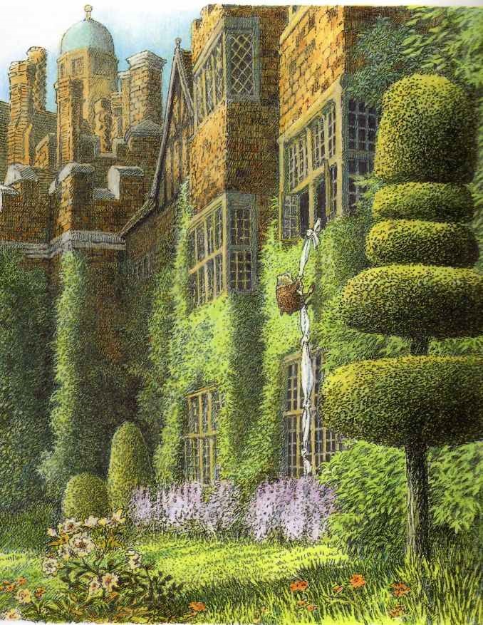 inga moore art book illustrations bookmarin