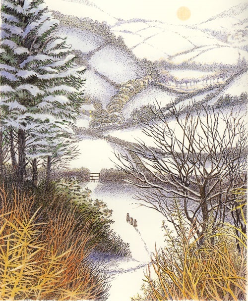 inga moore art book illustrations bookmarin