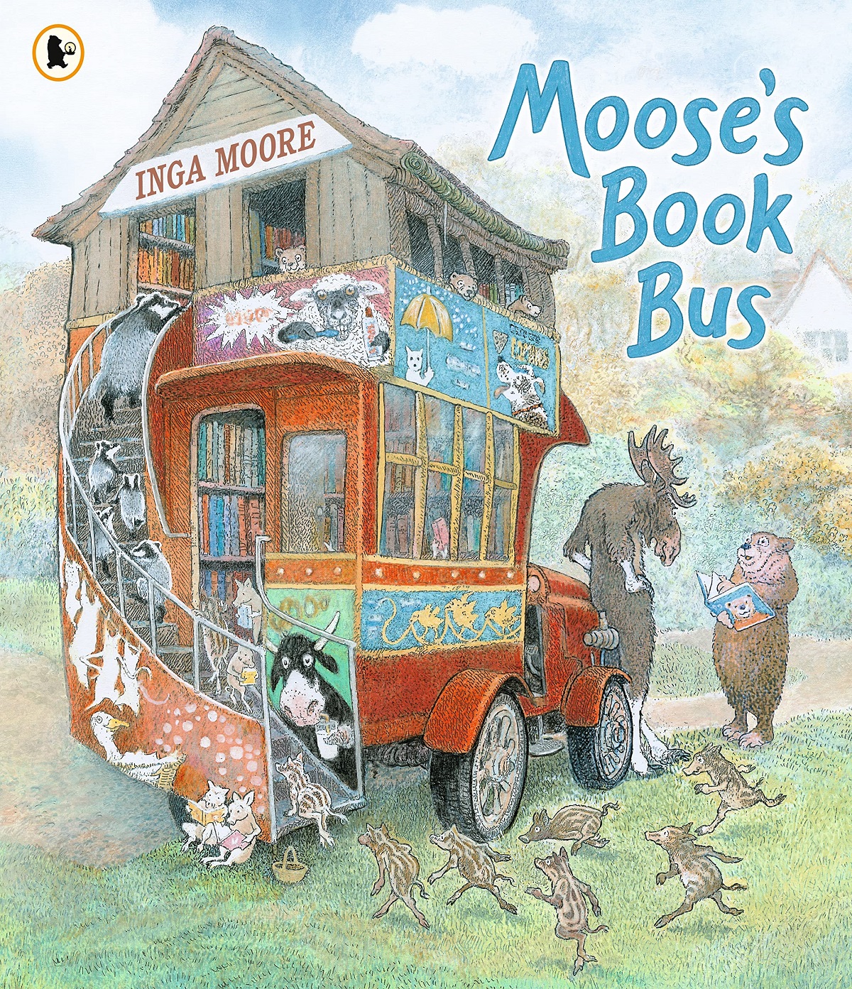 inga moore art book illustrations bookmarin