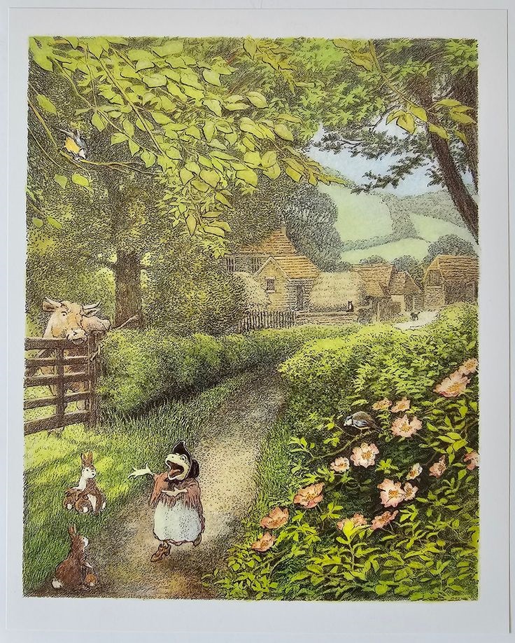 inga moore art book illustrations bookmarin