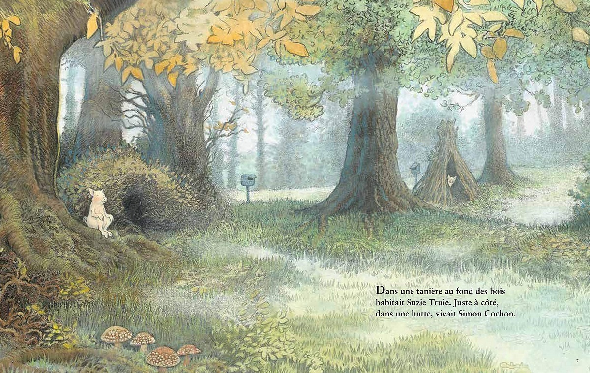 inga moore art book illustrations bookmarin