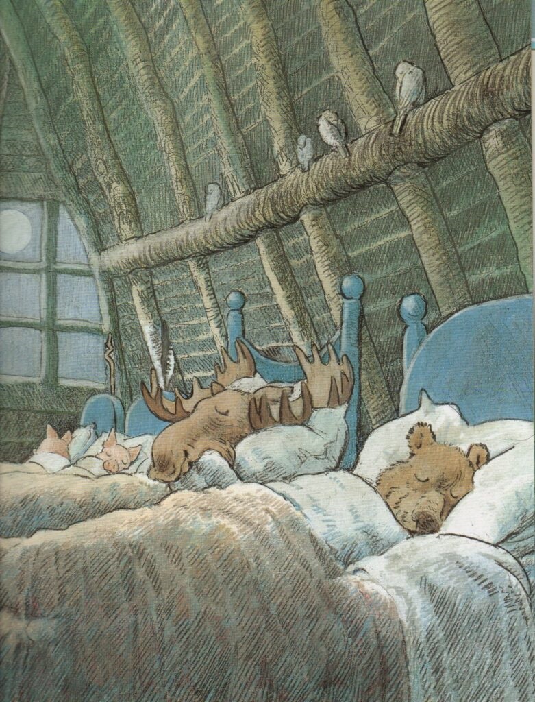 inga moore art book illustrations bookmarin
