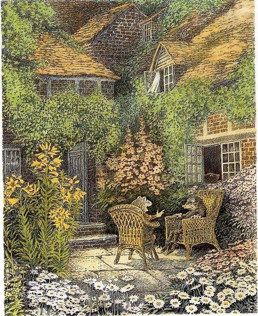 inga moore art book illustrations bookmarin