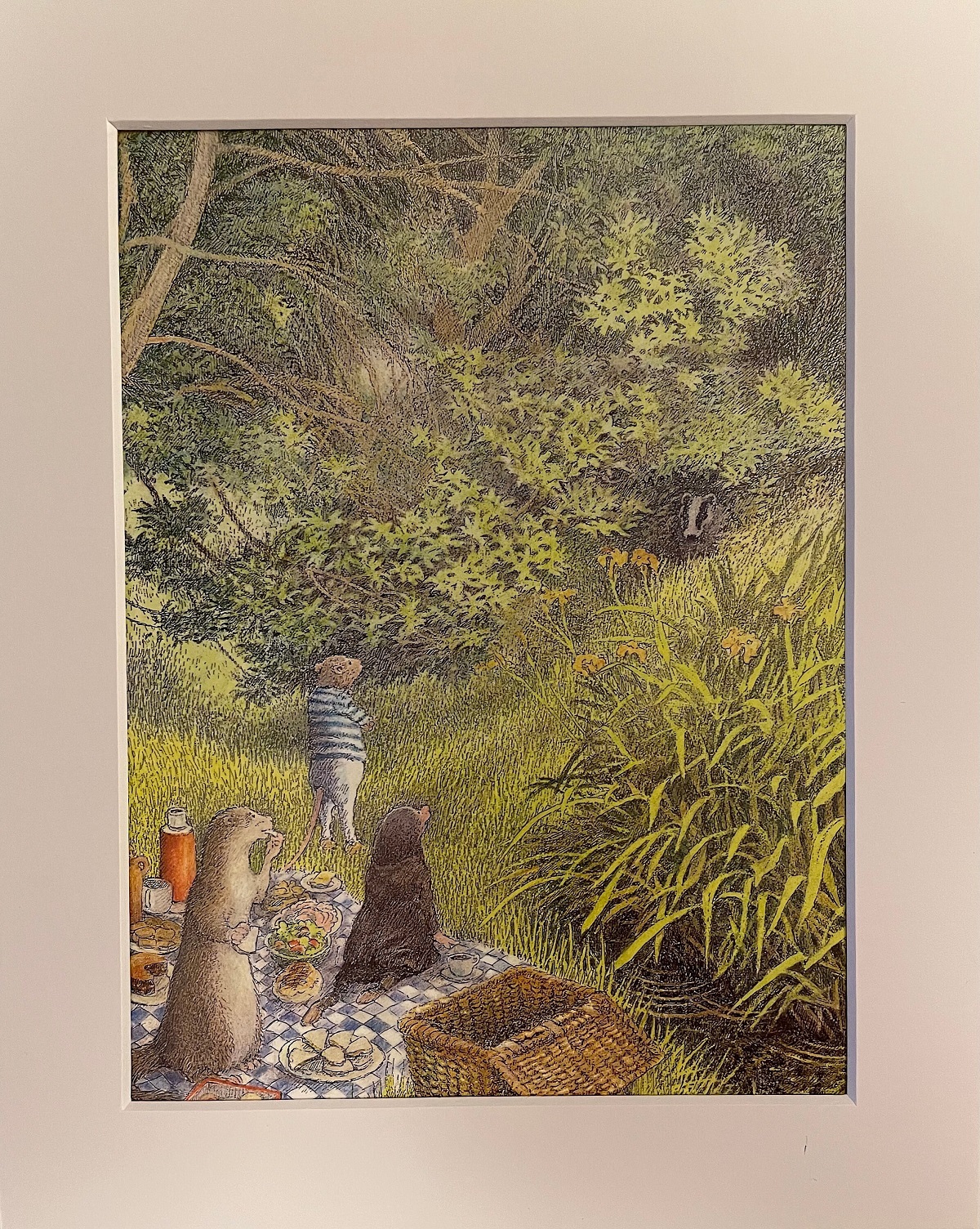 inga moore art book illustrations bookmarin