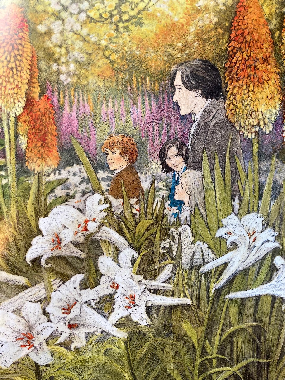 inga moore art book illustrations bookmarin