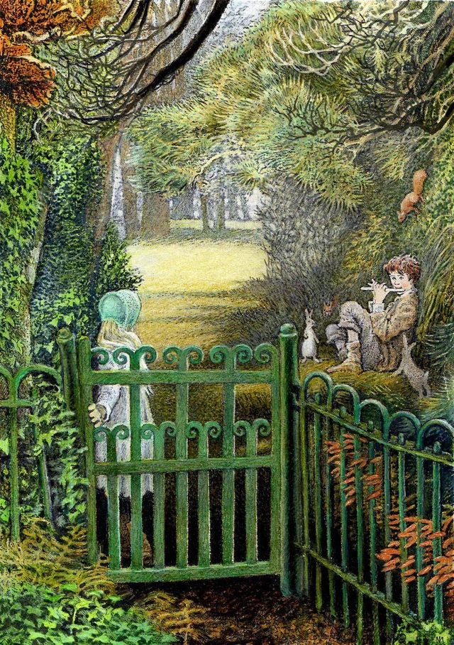 inga moore art book illustrations bookmarin