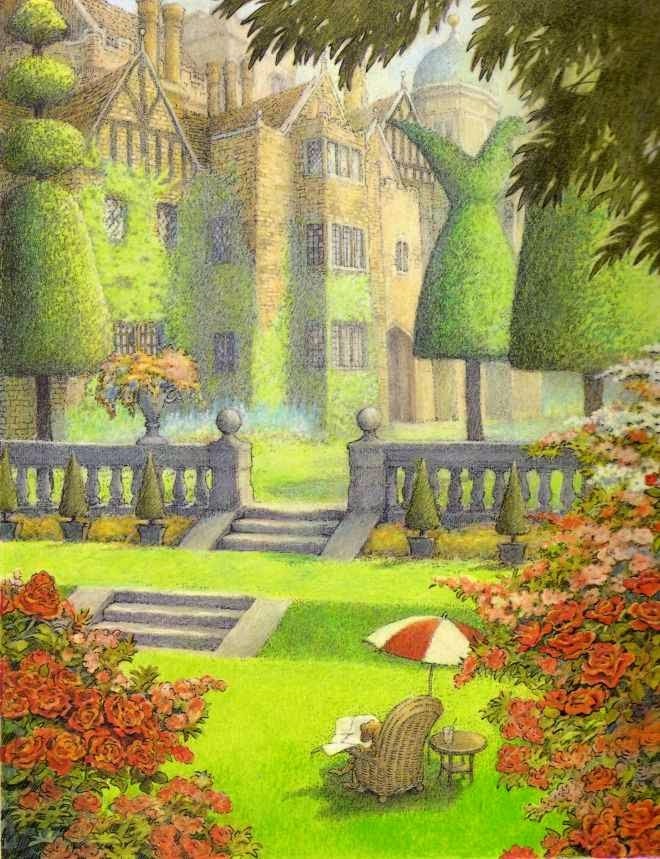inga moore art book illustrations bookmarin