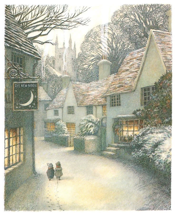inga moore art book illustrations bookmarin
