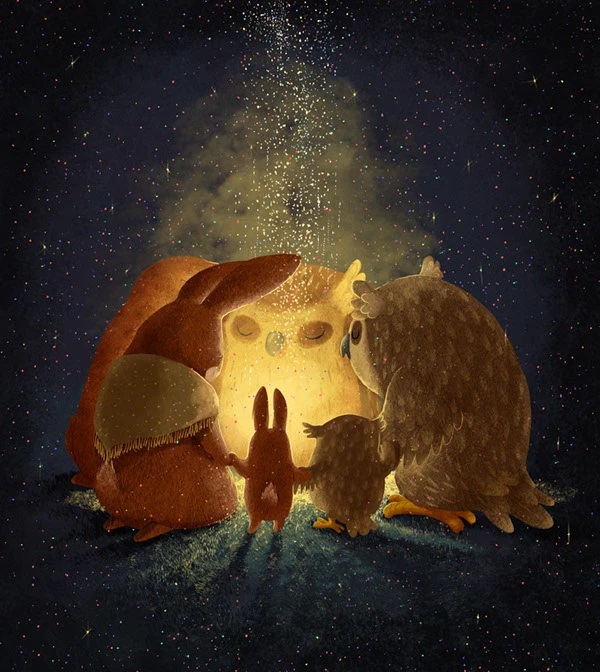emilia dzubak book illustrations art friends forever
