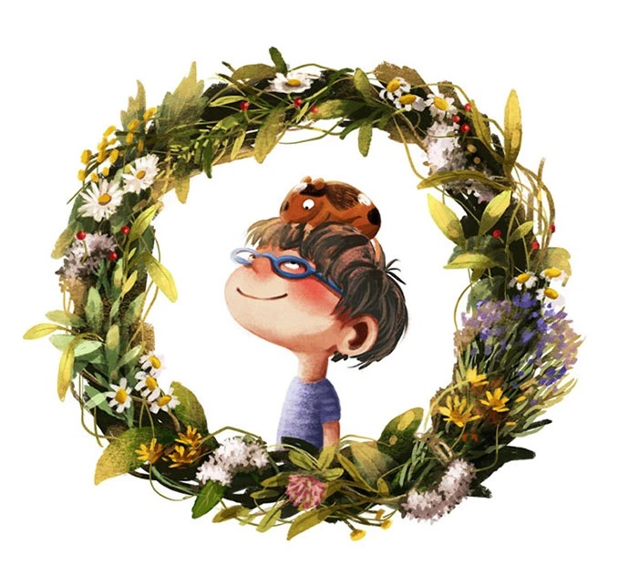 emilia dzubak book illustrations art herbs 