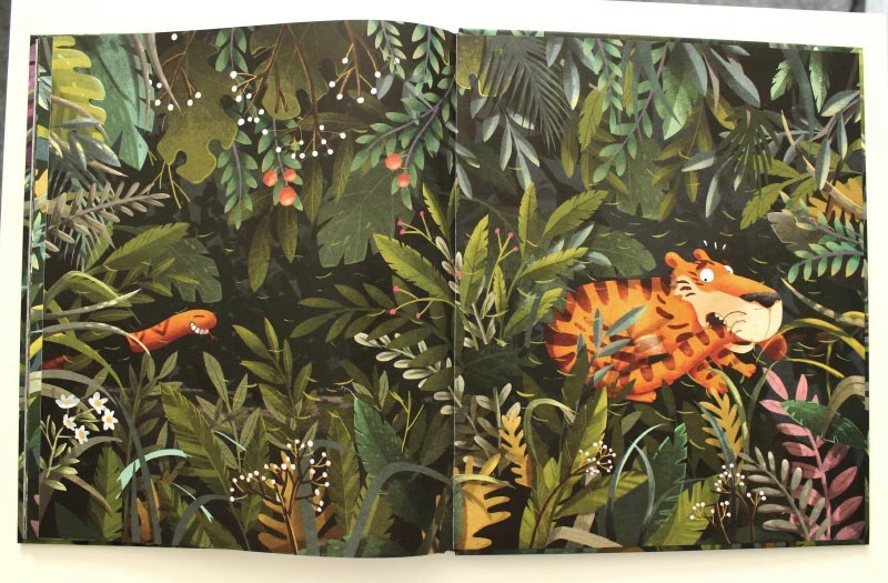 emilia dzubak book illustrations art tiger