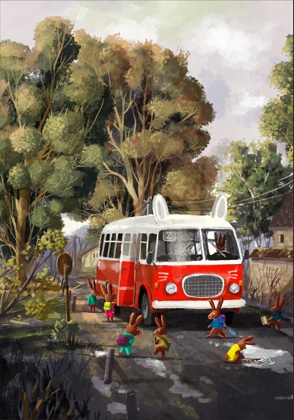 emilia dzubak book illustrations art tru