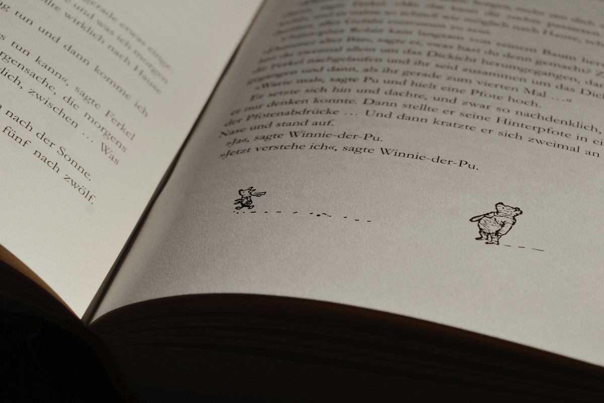 winnie the pooh ernest shephard illustration book photo