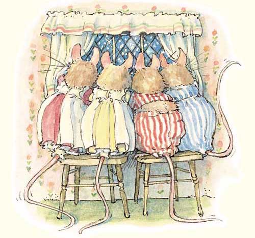 Brambly Hedge TheToadflaxChildren illustration bookmarin